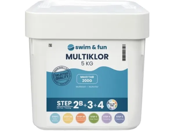 Best MultiKlor Maxi Tab 200 g, 5 kg Pool- & Spatillbehör