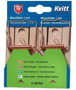 Musfälla i trä