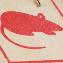 Online Musfälla, Trä, 2x4.5x10 cm, Natur Skadedjursfällor