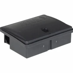 vidaXL Musfällor 5 st svart 13x10x4 cm