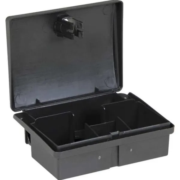 vidaXL Musfällor 5 st svart 13x10x4 cm