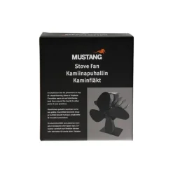 New Kaminfläkt med 4 Blad 150 CFM Tillbehör Till Vedeldade Kaminer & Öppna Spisar