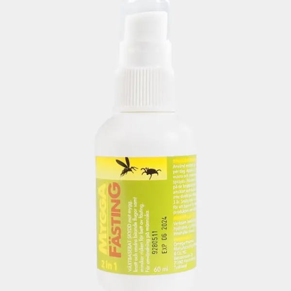 MYGGA FÄSTING 2in1 60 ML, myggmedel spray, fästingmedel