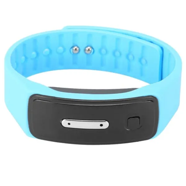 Discount Myggavvisande Armband USB Laddande Ultraljuds Myggavvisande Armbandsklocka Blå Insektsmedel & Djuravvisande Medel