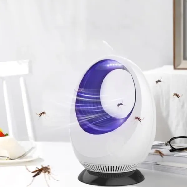 Online Myggavvisande lampa - INN - USB LED - Tyst fällning - 5W - Vit Insektsmedel & Djuravvisande Medel