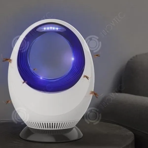 Online Myggavvisande lampa - INN - USB LED - Tyst fällning - 5W - Vit Insektsmedel & Djuravvisande Medel