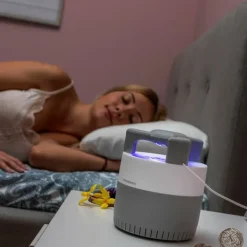 Hot Myggavvisande lampa med insugningsfunktion KL Silen InnovaGoods Insektsmedel & Djuravvisande Medel