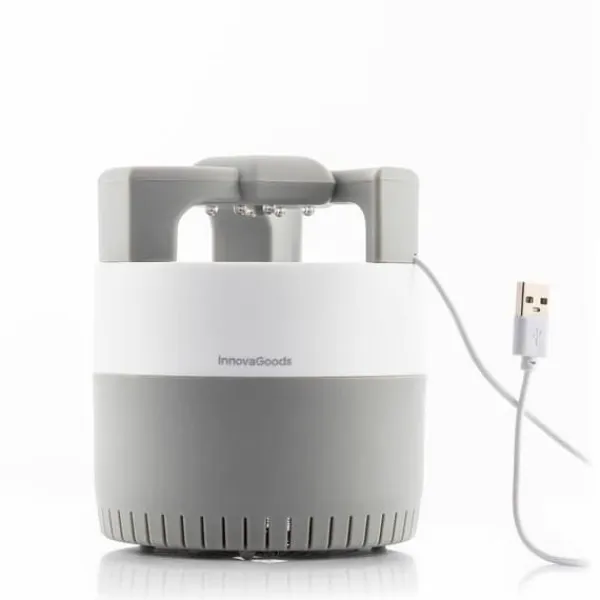 Hot Myggavvisande lampa med insugningsfunktion KL Silen InnovaGoods Insektsmedel & Djuravvisande Medel