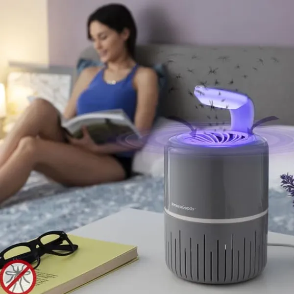Myggavvisande lampa med insugningsfunktion KL Drain InnovaGoods