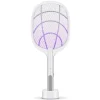 Myggfångare - Elektrisk flugsmälla - 3000V - 1200mAh - USB-laddning - Tre i ett