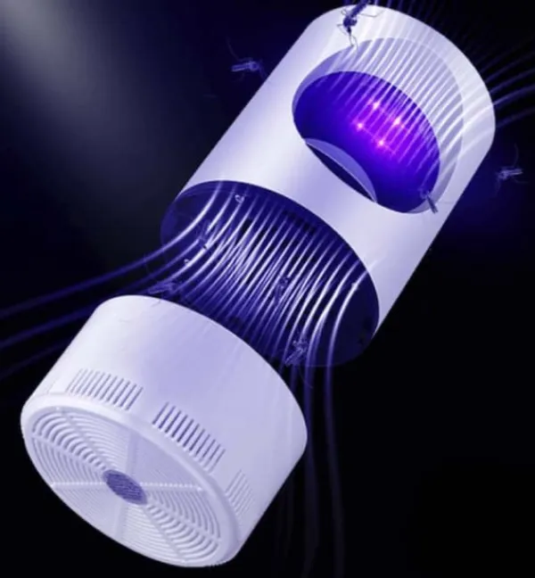 Myggfångare med LED UV-ljus