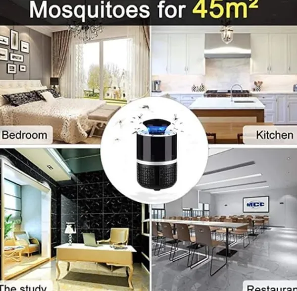 Hot Myggfångare med Ultraljud & UV LED Insektsmedel & Djuravvisande Medel