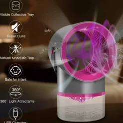 Myggfångare UV Myggdödare Insektsdödare USB