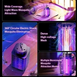 Mygglampa UV Myggdödare Myggfångare Insektsfångare