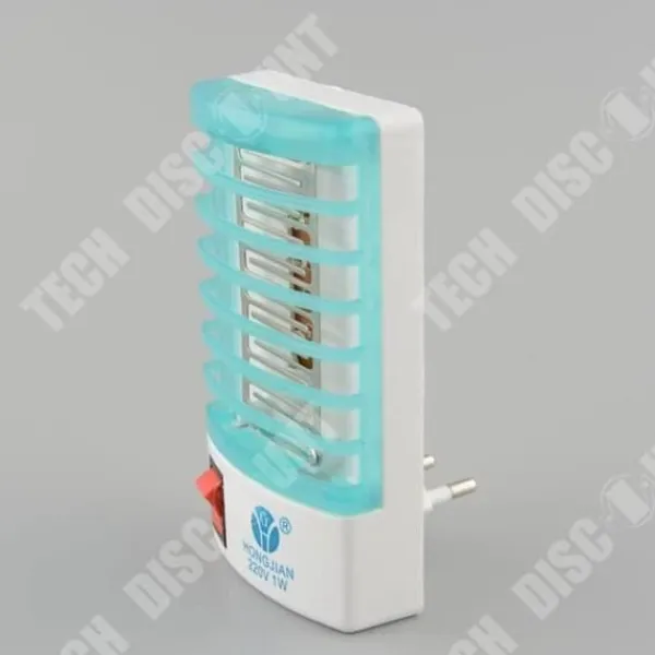 Myggljus - TD® - Mini LED - 220 V - 1 W - Lockar och dödar myggor snabbt