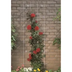 NATUR Rektangulärt galvaniserat ståltrådsnät 42,5xH145cm - Grön