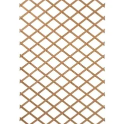 Discount Nature Trädgårdstaket 50 x 150 cm Naturligt trä Valvbågar, Spaljéer, Bersåer & Pergolor