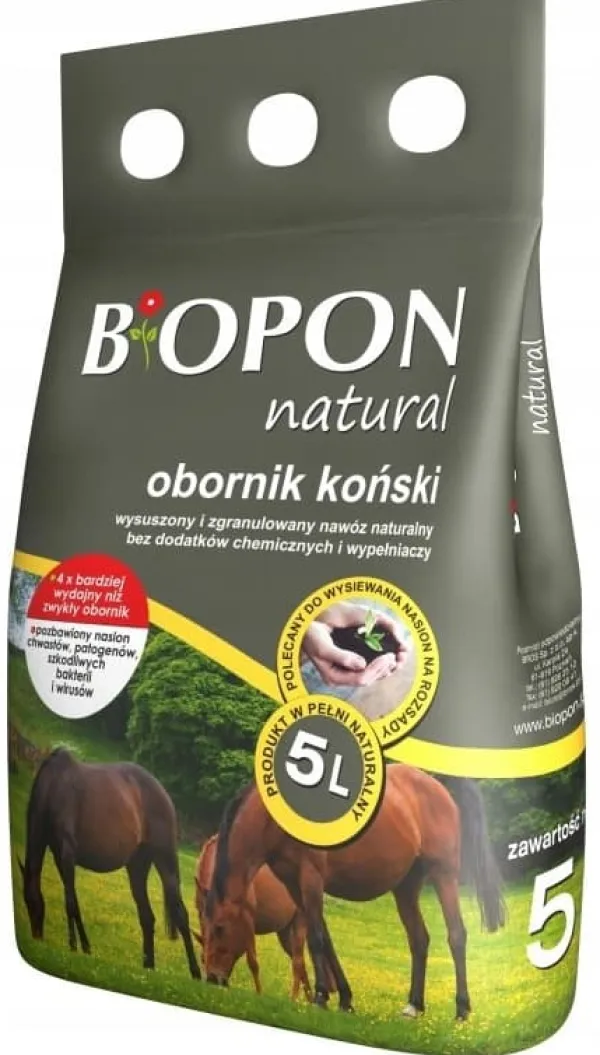 Discount Naturgödsel hästgödsel granulerad 5 l Gödningsmedel