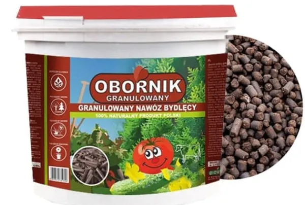 Naturgödsel nötgödsel granulerad 5l