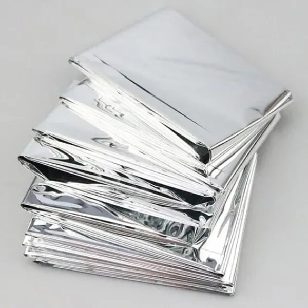 Sale nödfilt Survival Rescue First Aid Folie Termisk filt 130x210cm Beredskapsplaner