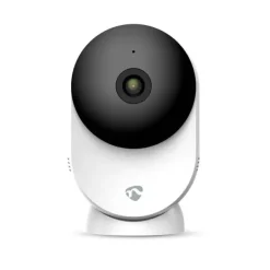 Nedis SmartLife Inomhus Kamera | 3MP Full HD 1296p | microSD (ingår inte) / Molnlagring (tillval) / Onvif | Med rörelsesensor | Nattsikt | Vit Säkerhetsmonitorer & Videokameror