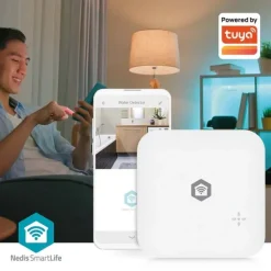 Outlet Nedis SmartLife Water Detector | Wi-Fi | Batteridriven | Förlängning ingår | Max. batteritid: 24 Månader | 80 dB | Vit Läckagedetektorer