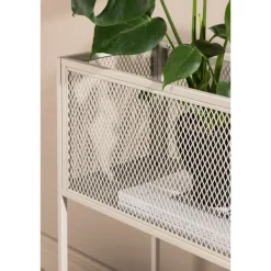 New Netz korg blomlåda 30x110cm beige. Trädgårdskorgar