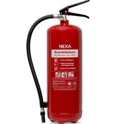 NEXA Brandsläckare Röd 6kg 43A Brandsläckare