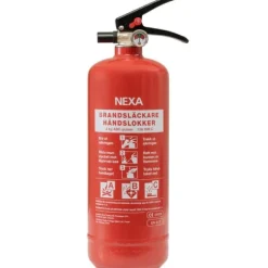 New Nexa Brandsläckare Röd 2kg 13A Brandsläckare