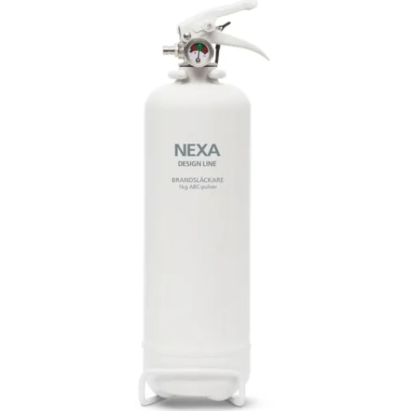 New nexa Brandsläckare Vit 1kg 8A Brandsläckare