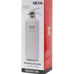 New nexa Brandsläckare Vit 1kg 8A Brandsläckare