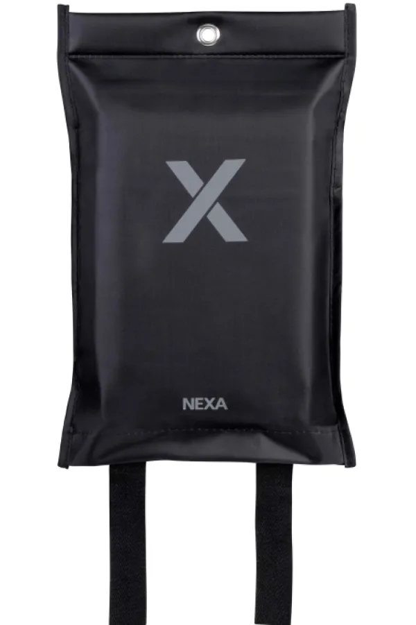 Best Nexa FB-120 SMD Brandfilt Silikon Svart 120x120 cm Brandfilt