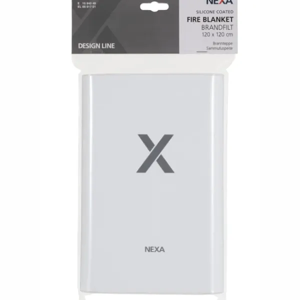 Outlet nexa FB-120 VHD Brandfilt Silikon Vit 120x120 Box Brandfilt