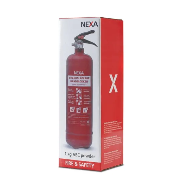 Nexa Fire & Safety Brandsläckare Röd 1kg 8A