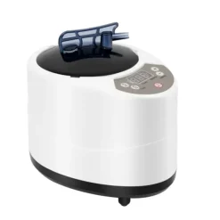 Ångbastu, 1000W Effekt, 0,66 Gallon Kapacitet, 220V Spänning, 5-95 min Timer, Anti-elektrisk Chock Säkerhet Bastu