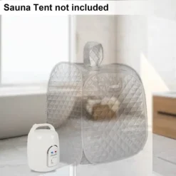 Ånggenerator, 1,5L kapacitet, 850W-900W effekt, 220V spänning, 60-minuters timer, ABS-material Bastu