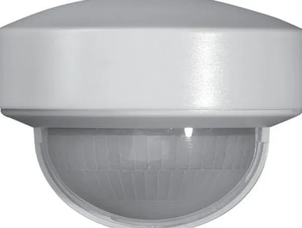 NIKO Rörelsesensor med skumringrelä, 230 V AC,180°, IP54, 14 m, vit