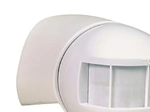 Outlet NIKO Rörelsesensor utomhus 200 gr.10A, 14 meters räckvidd230VACIP54, vit Rörelsedetektorer