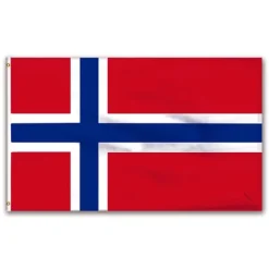 Norge Flagga - 150 x 90 cm