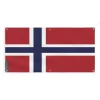 Outlet Norway Flag Banner 6 öljetter 70x140cm i polyester Flaggor & Vindstrutar