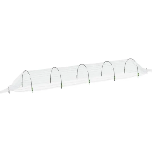 Outlet Nättunnlar i glasfiber och PP - 2-pack för växtskydd | Storlek: 1,5x5 m Krukor & Växtbehållare