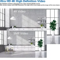 Sale Nätverksvideoinspelare, 4K-upplösning, 8-kanals POE,8CH, Ingen, EU-kontakt Säkerhetsmonitorer & Videokameror