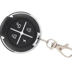 Sale 4-nyckel svart rund automatisk kopieringsgarageport trådlös fjärrkontroll (433MHZ) Skjul, Garage & Carports