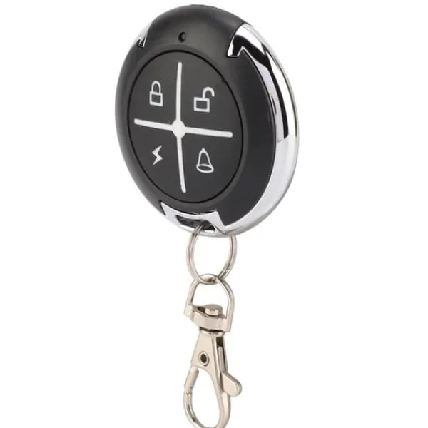 Sale 4-nyckel svart rund automatisk kopieringsgarageport trådlös fjärrkontroll (433MHZ) Skjul, Garage & Carports