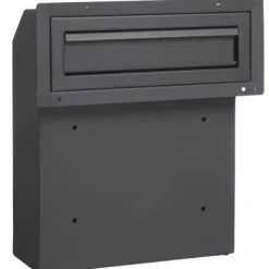 Hot Nyckelbox, 30,5x15,5x36 cm, mörkgrå, stål Kassaskåp