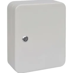 Outlet Nyckelskåp Kräm Stål Medium Låsskydd Nyckelskåp Rektangulär Kassaskåp
