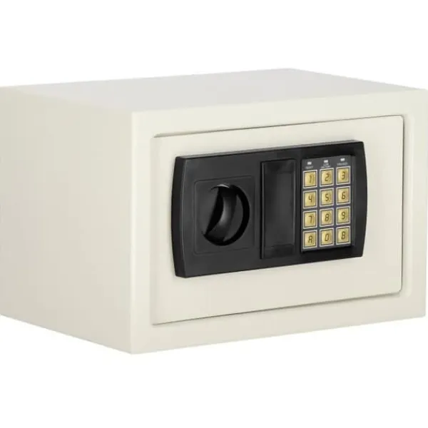 Outlet Nyckelskåp med digital kod - SPRINGOS - 30 x 20 x 20 cm - Hög säkerhet - Pulverlackerad metall Kassaskåp