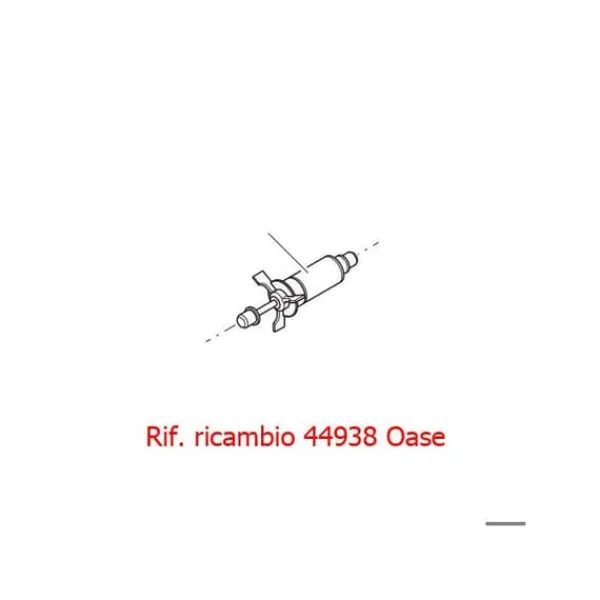 OASE RICAMBIO ROTOR 500 LÄMPLIG FÖR OPTIMAX 500 DAMMPUMP TILLBEHÖR