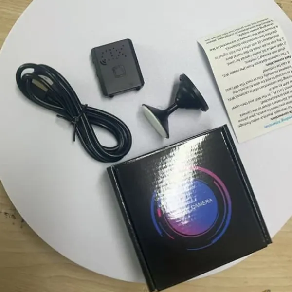 Best OBOSOE Batteridriven HD Säkerhetskamera - Nattseende & Rörelsedetektering | Portabel Bebisövervakare för Bil, Hem och Kontor | WiFi-version Säkerhetsmonitorer & Videokameror