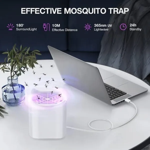 OBOSOE Elektrisk Insektsdödare – Inomhus & Utomhus Myggfångare